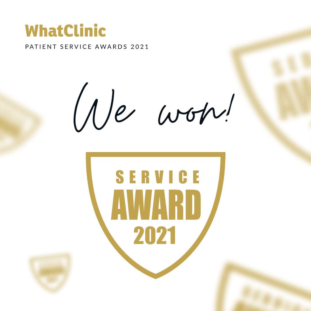 Whatclinic The Clinic Patient Service Award We Won Smart