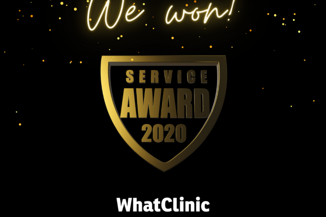 WhatClinic.com 2020 the Clinic Patient Service Award – We Won!
